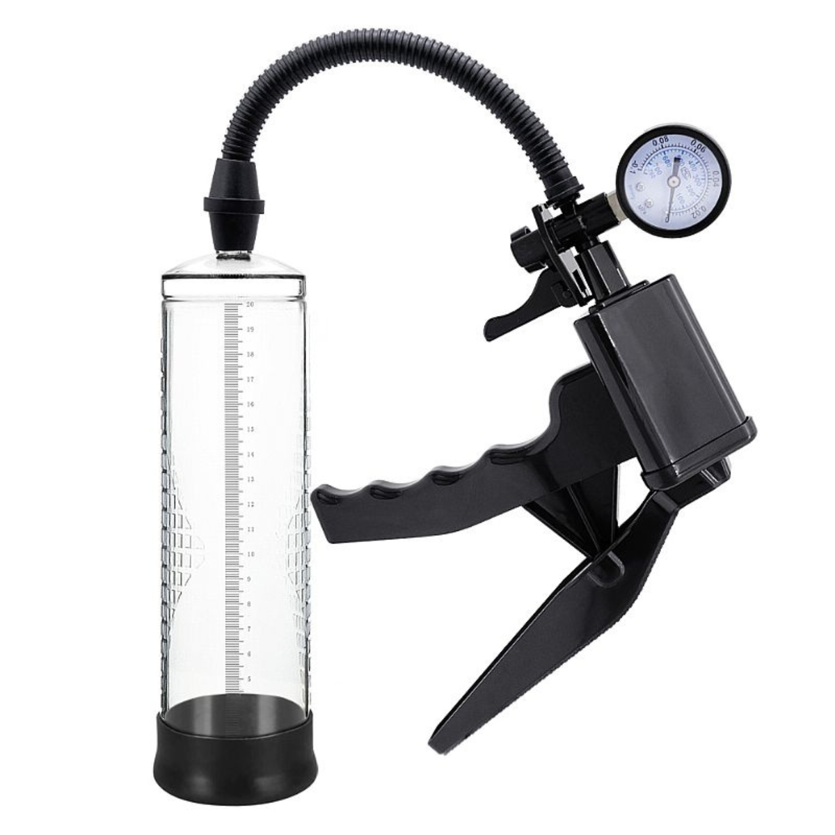 Bomba Peniana Manual Com Medidor Si 6