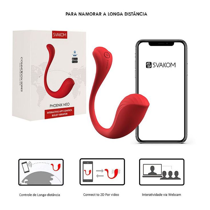 Vibrador Bullet Svakom Phoenix Neo