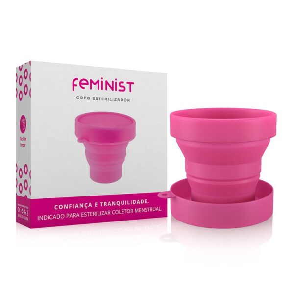 Copo Esterilizador para Coletor Menstrual Feminist