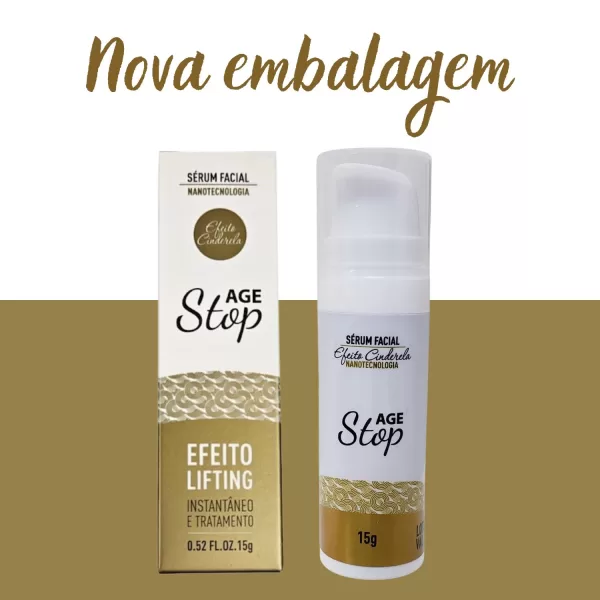 Sérum Facial Efeito Lifting Cinderela Instantâneo e Tratamento