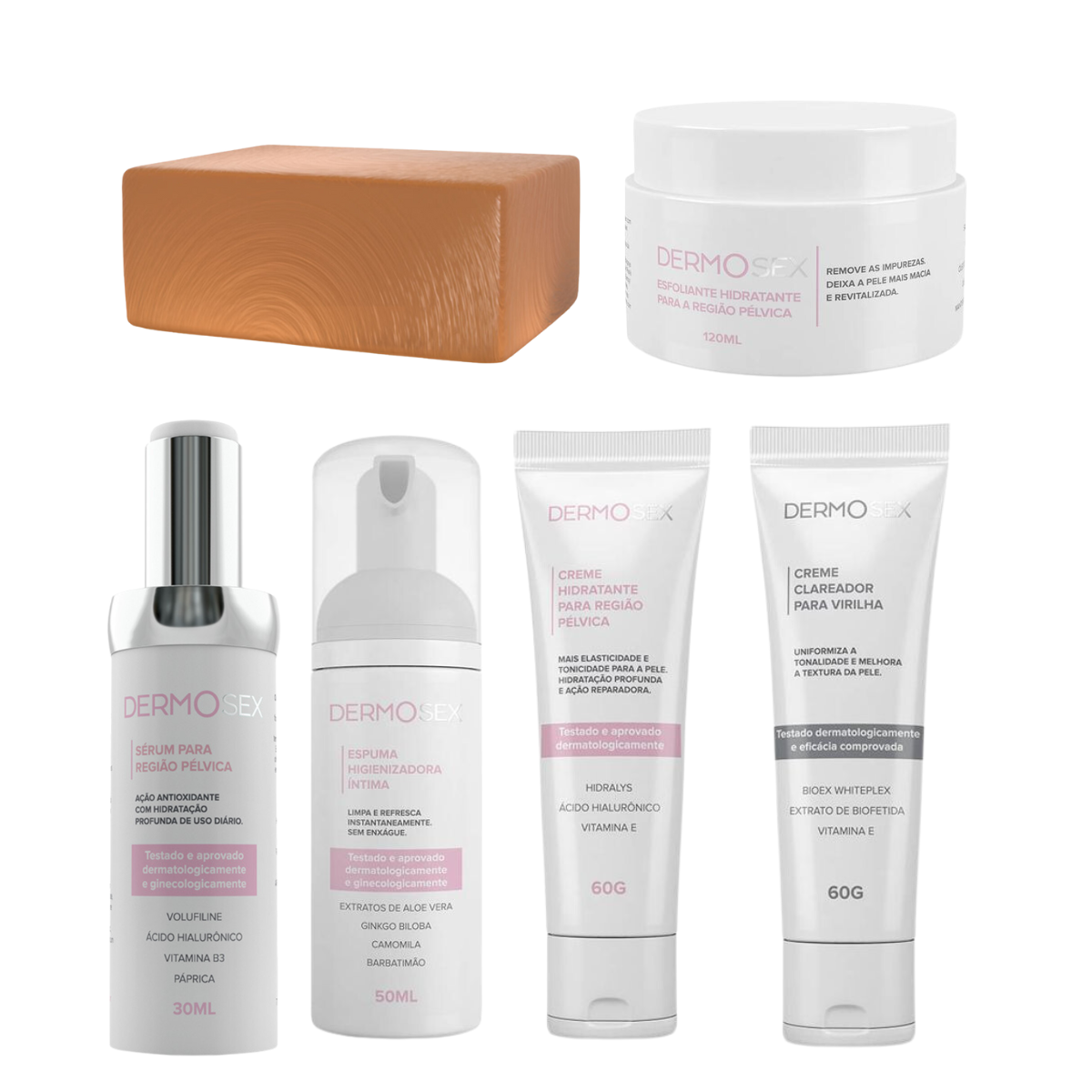 Kit Dermosex Tratamento Íntimo Pélvico