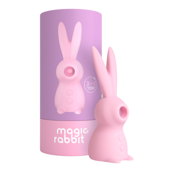 Vibrador e Estimulador de Clitóris Magic Rabbit