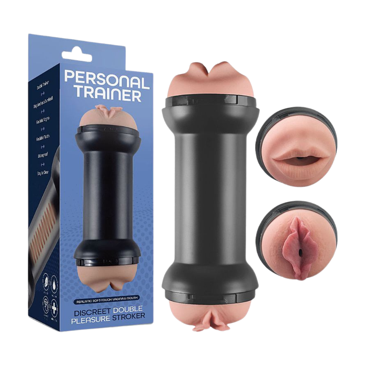 Masturbador Masculino Lanterna Vagina e Boca SI