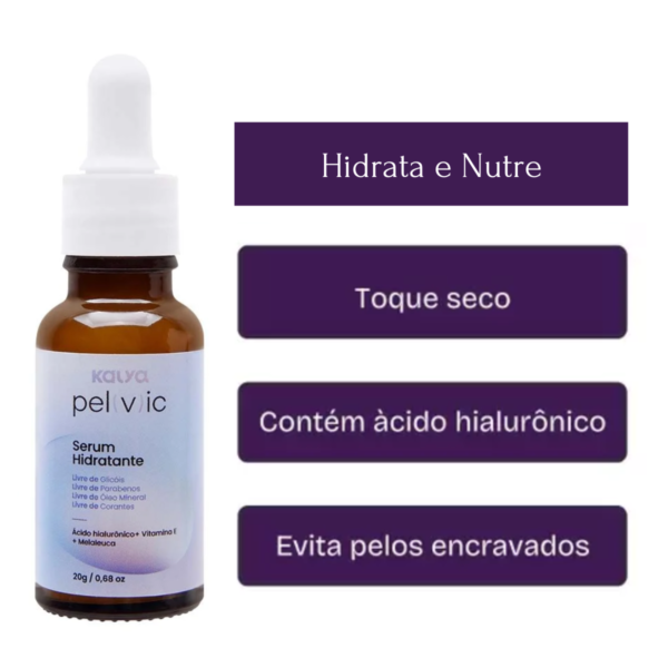 Kit para Região Íntima Kalya com Sérum Hidratante e Creme Esfoliante Pelvic - Image 6