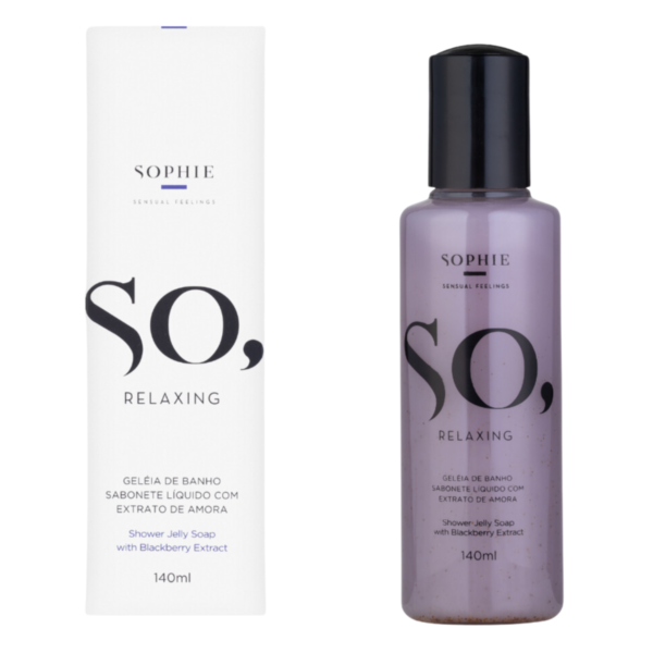 Kit So Relaxing Sophie Óleo Bifásico e Geleia de Banho Fragrância de Amora - Image 3