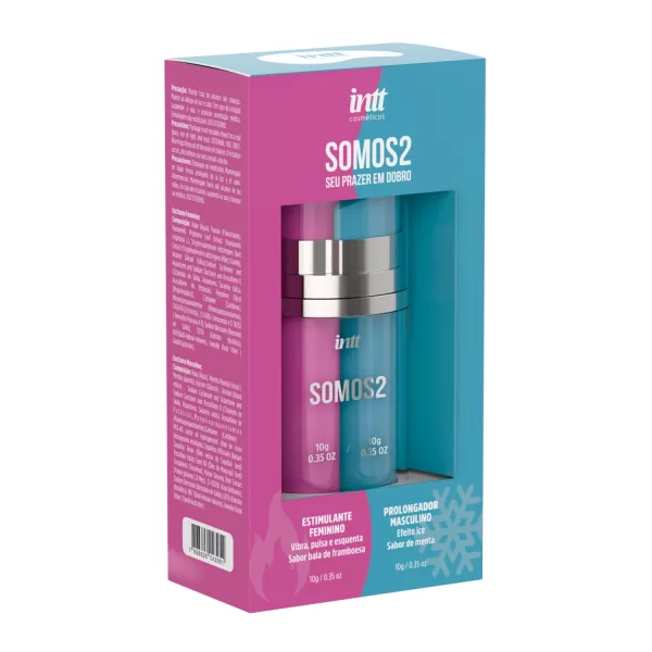 Gel Excitante Somos 2 Excitante Feminino e Prolongador Masculino - Image 4