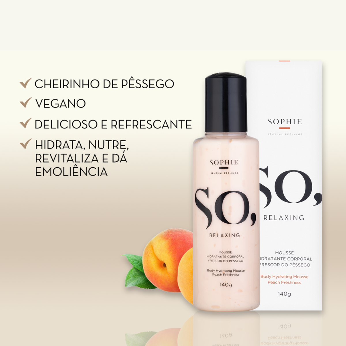 Mousse Hidratante Corporal SO relaxing - Sophie - Imagem 4