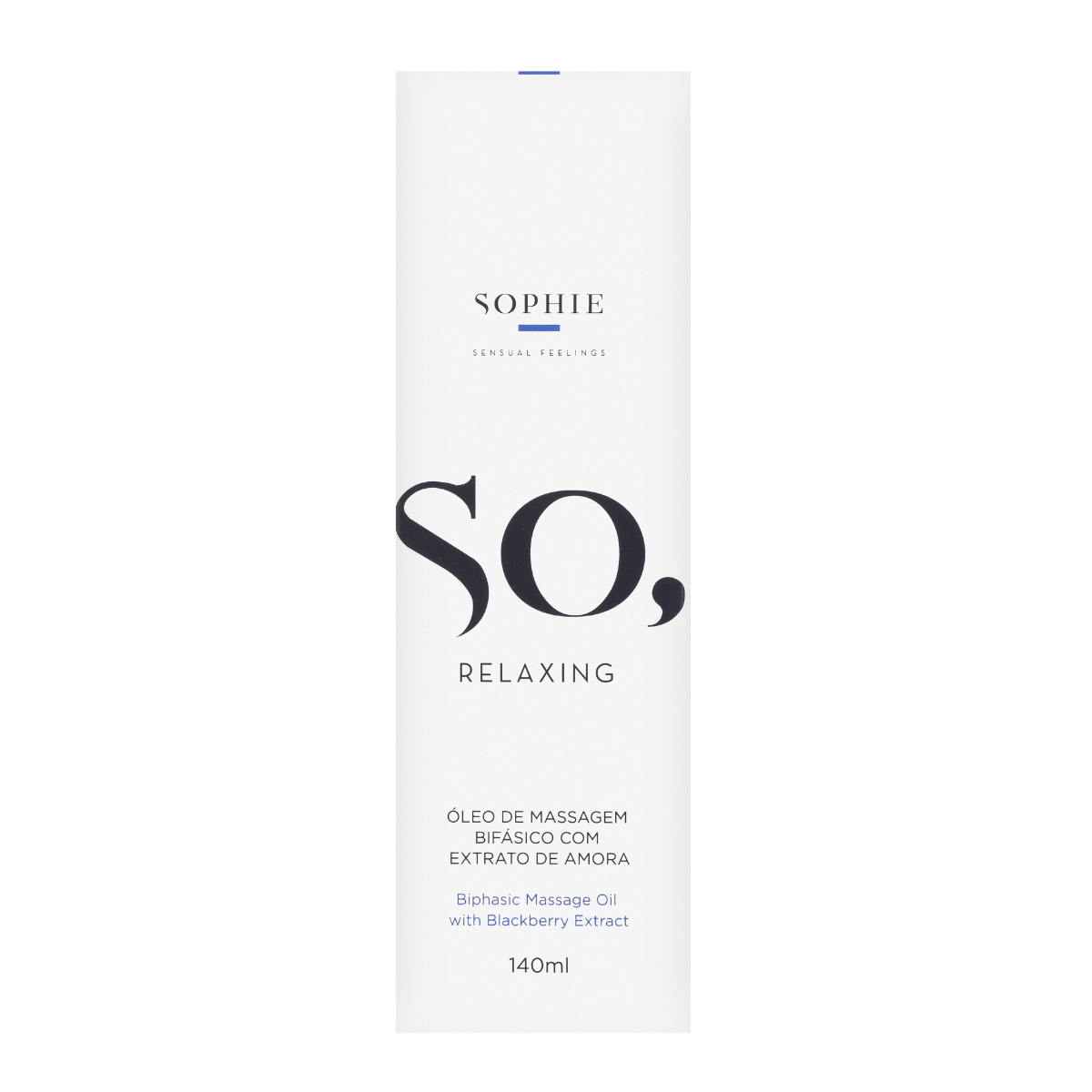 Óleo Bifásico So Relaxing Extrato de Amora 140ml - Sophie - Imagem 3