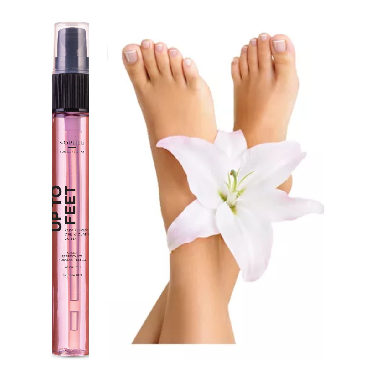 Calda Up To Feet Refrescante Beijável Para os Pés - Imagem 4