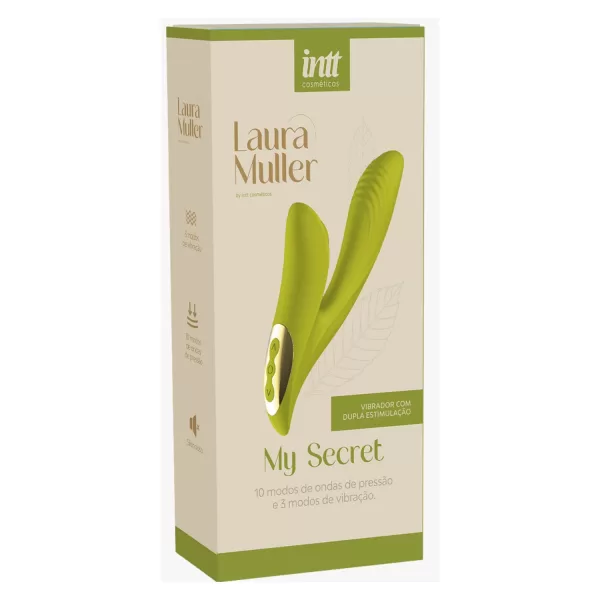 Vibrador com Dupla Estimulação My Secret by Laura Muller - INTT - Image 5