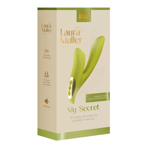 Vibrador com Dupla Estimulação My Secret by Laura Muller - INTT - Image 6