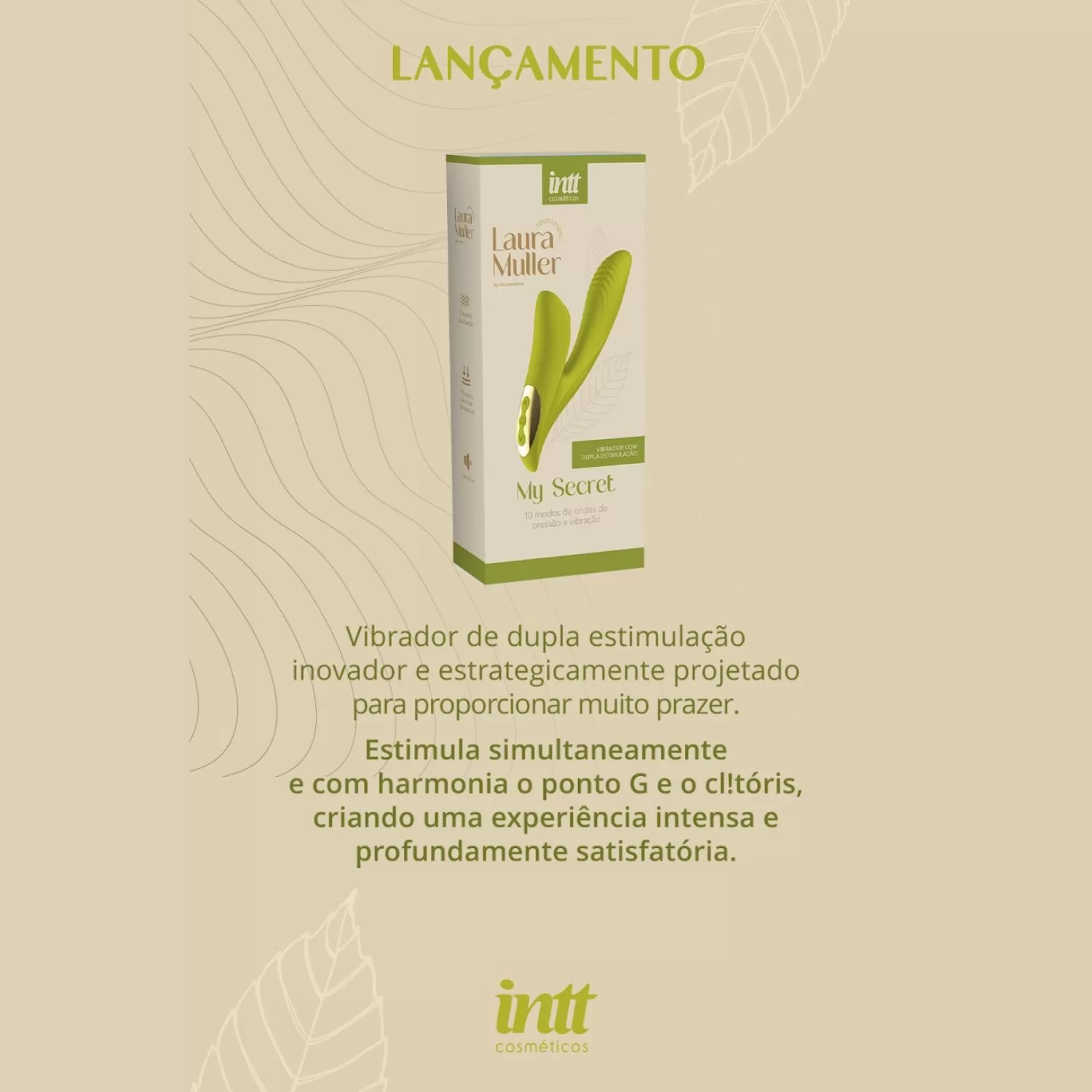 Vibrador com Dupla Estimulação My Secret by Laura Muller - INTT - Imagem 9