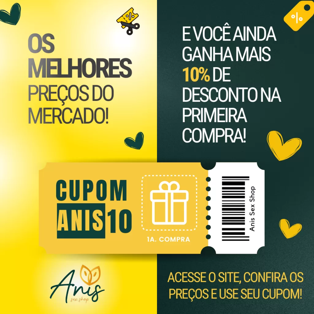 Banner Promoção e Cupom Anis 10 - Correta