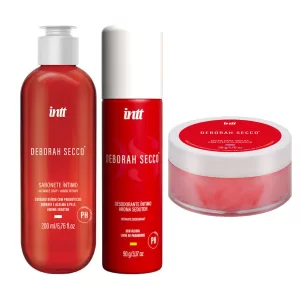 Kit Bem Estar Íntimo Sem Mau Cheiro e Hidratante Deborah Secco - INTT