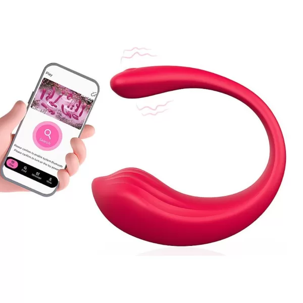 Vibrador Casal Duplo Controle Por App Celular Whale Mini S-Hande - Image 3