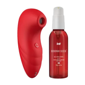 Kit Kiss My Clit Sugador de Clitóris +Gel Deslizante com Ácido Hialurônico by Deborah Secco