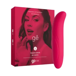 Vibrador Recarregável Go Vibe Gê Rosa