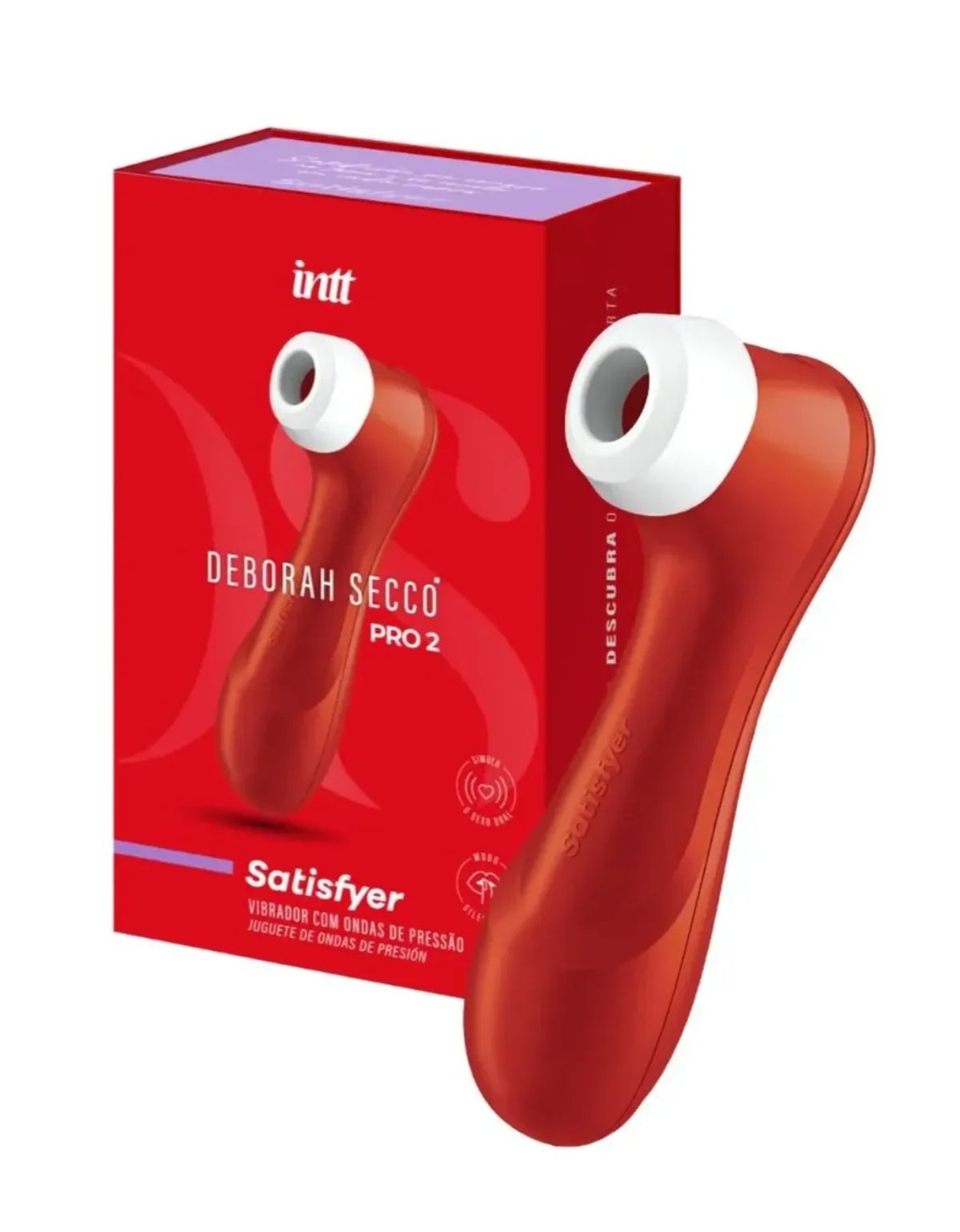 Satisfyer Pro 2 Deborah Secco Vibrador Sugador Clitóris - Intt
