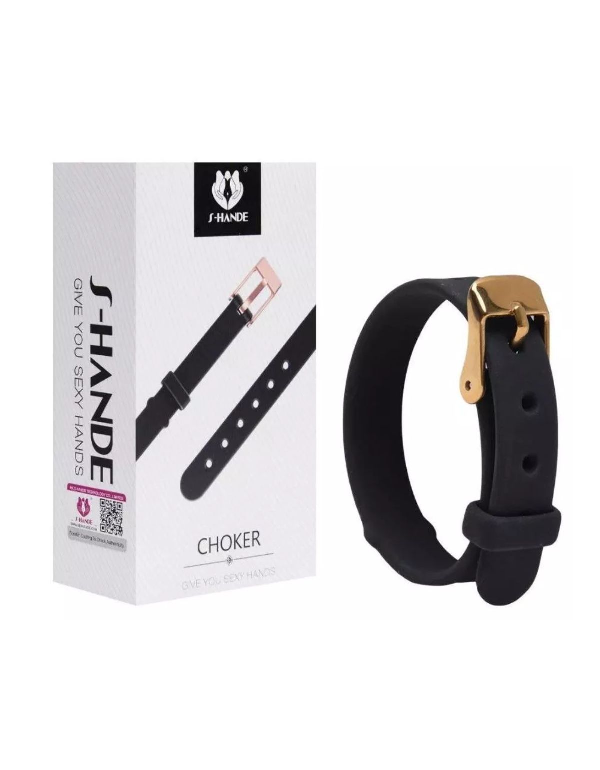 Anel Peniano Choker Ajustável Fivela Estimulação Intensa Conforto