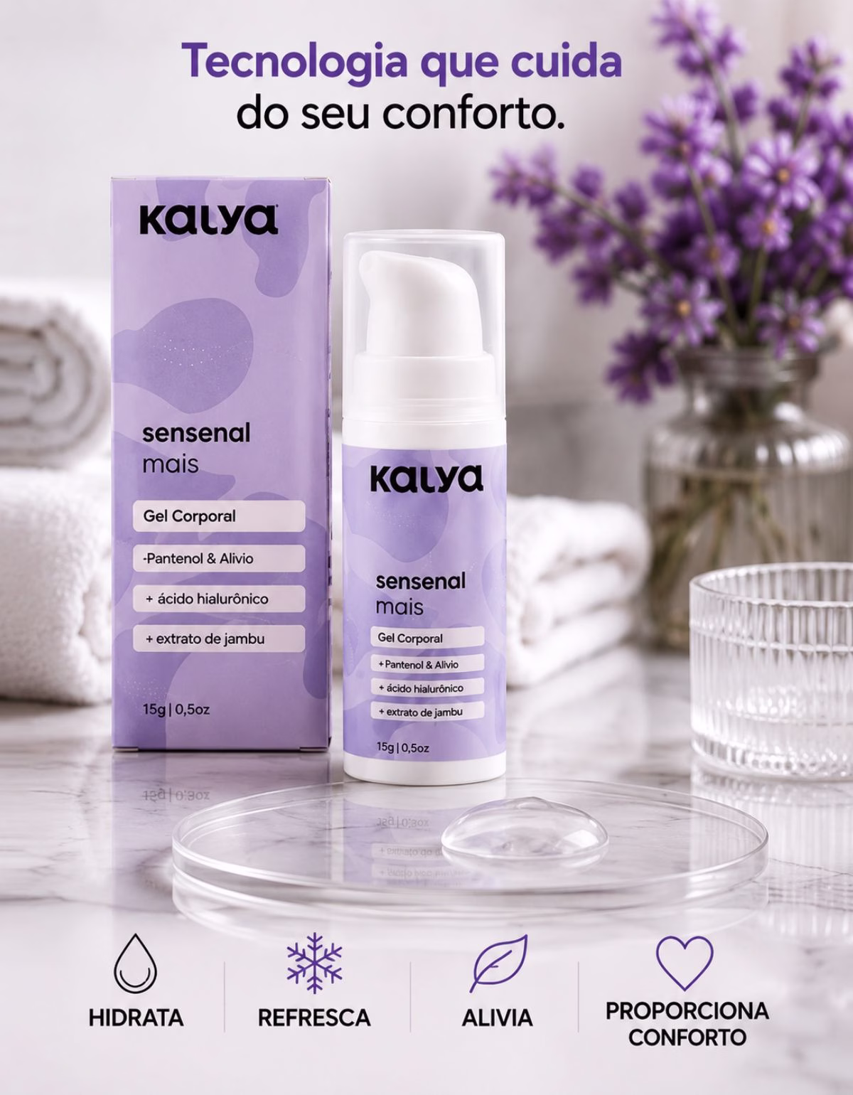 Sensenal Mais Gel Dessensibilizante Ácido Hialurônico 15g - Imagem 8