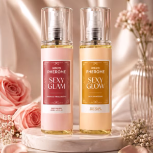 Kit Body Splash Pherome Sexy Glam Sexy Glow Kalya 200ml