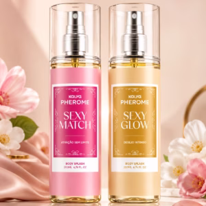 Kit Kalya Pherome Sexy Match Sexy Glow Body Splash 200ml