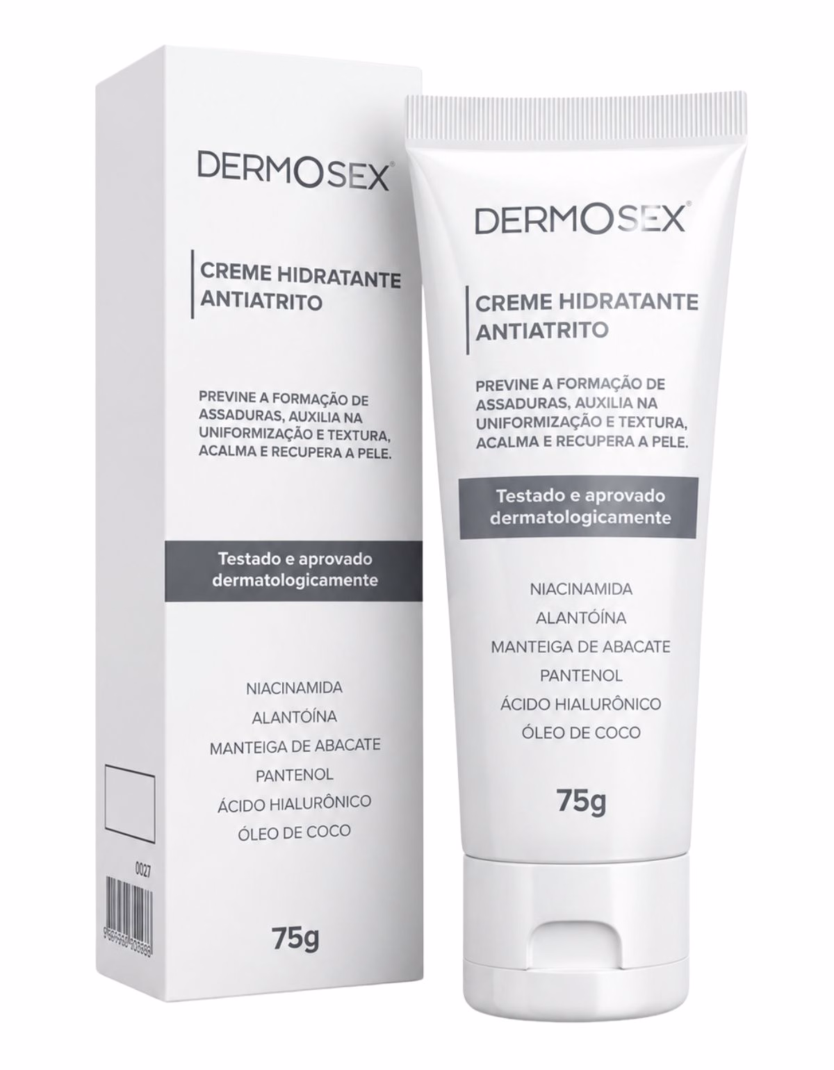 Creme Antiatrito Dermosex Hidratante 75g - Imagem 10